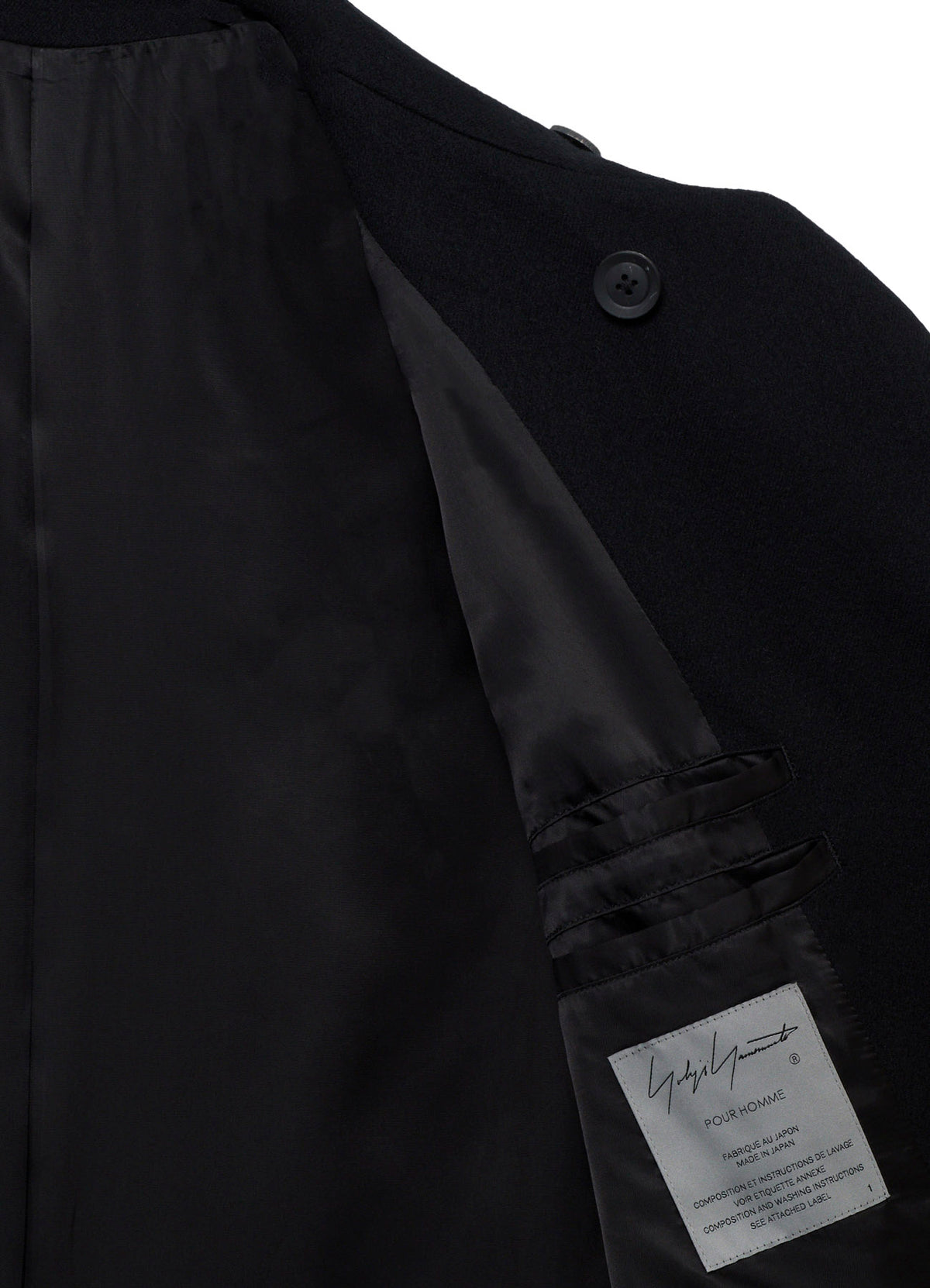 TASMANIA FLANNEL STANDCOLLAR COAT