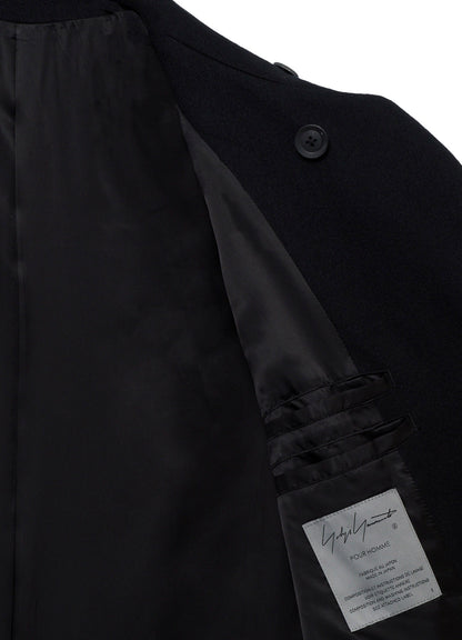 TASMANIA FLANNEL STANDCOLLAR COAT
