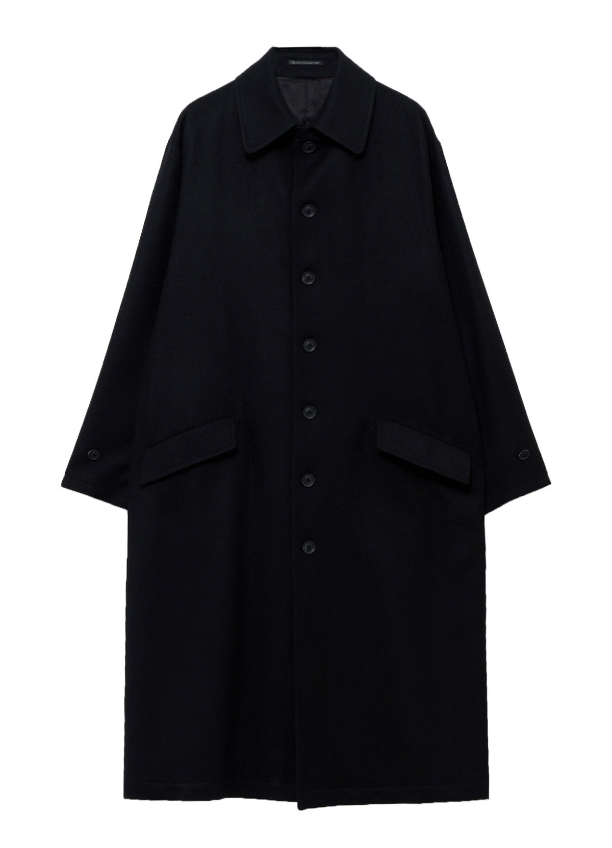 TASMANIA FLANNEL SLEEVE BELT LONG COAT