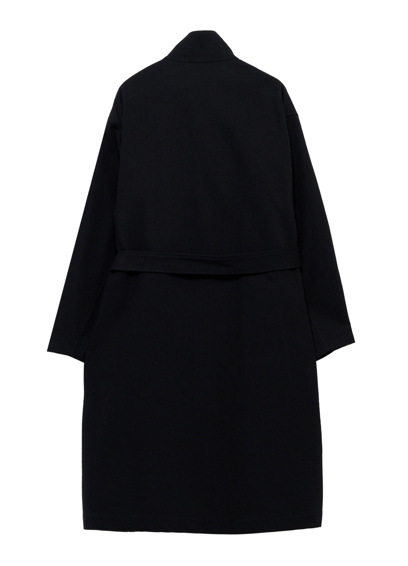 11OZ BLACK DENIM STANDCOLLAR COAT – THE SHOP YOHJI YAMAMOTO