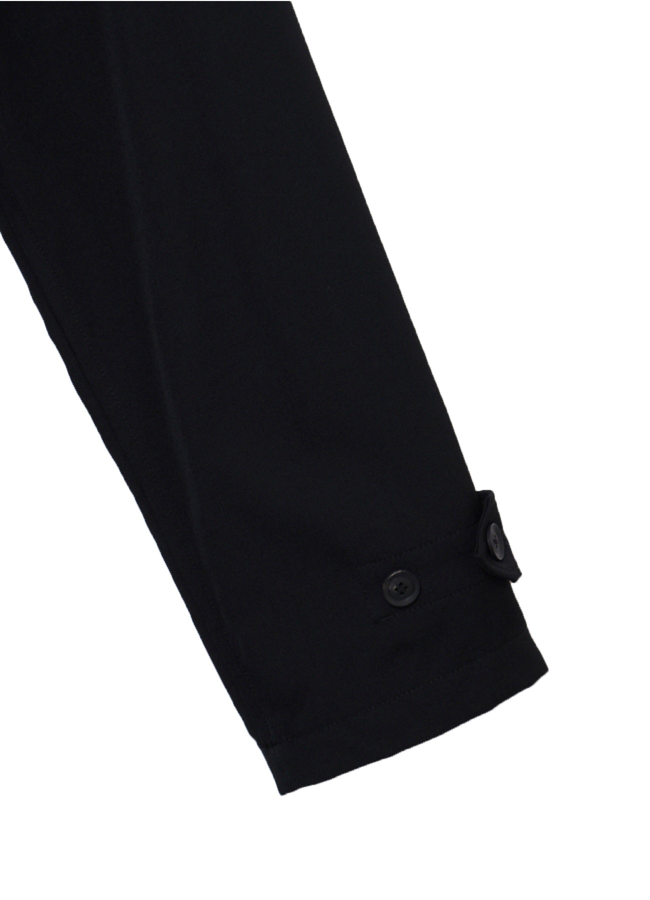 WOOL GABARDINE BUTTON OVERALL
