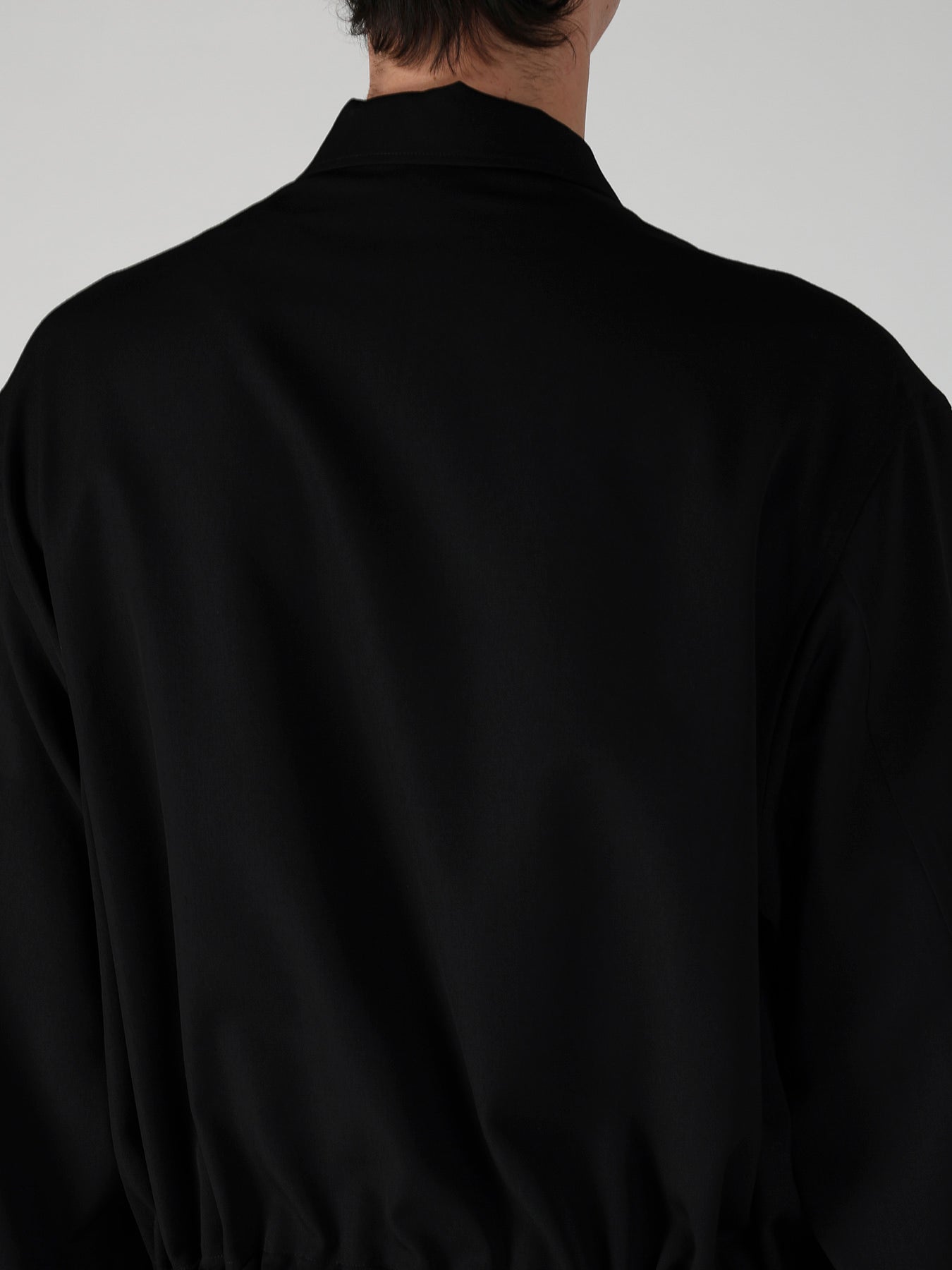 WOOL GABARDINE BUTTON OVERALL