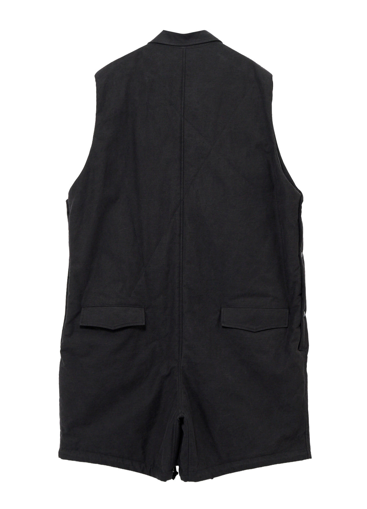COTTON BACK SATAIN 2WAY SLEEVELESS DRESS