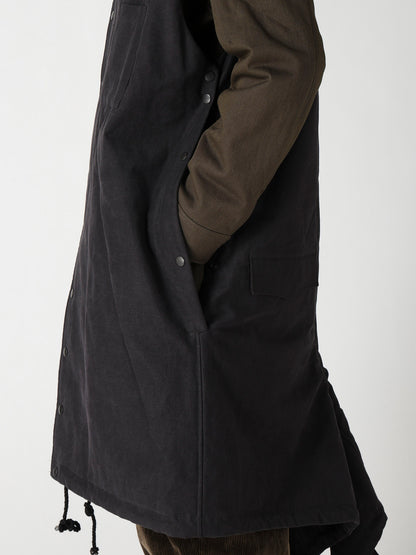 COTTON BACK SATAIN 2WAY SLEEVELESS DRESS
