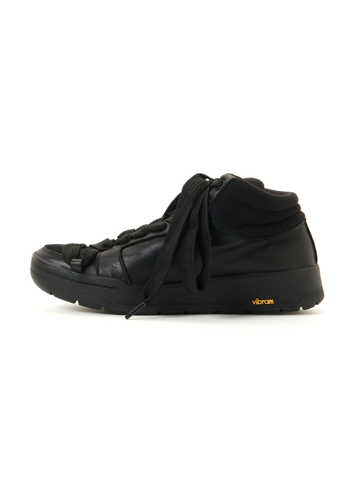 SOFT OIL PE MESH MID-TOP SNEAKERS
