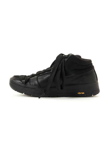 SOFT OIL PE MESH MID-TOP SNEAKERS