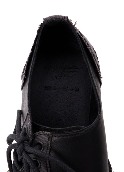 C CANVAS HORSE SIDE LACE-UP SHOES