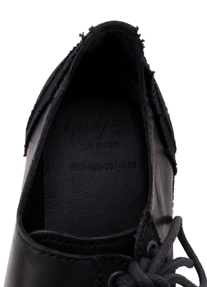 C CANVAS HORSE SIDE LACE-UP SHOES