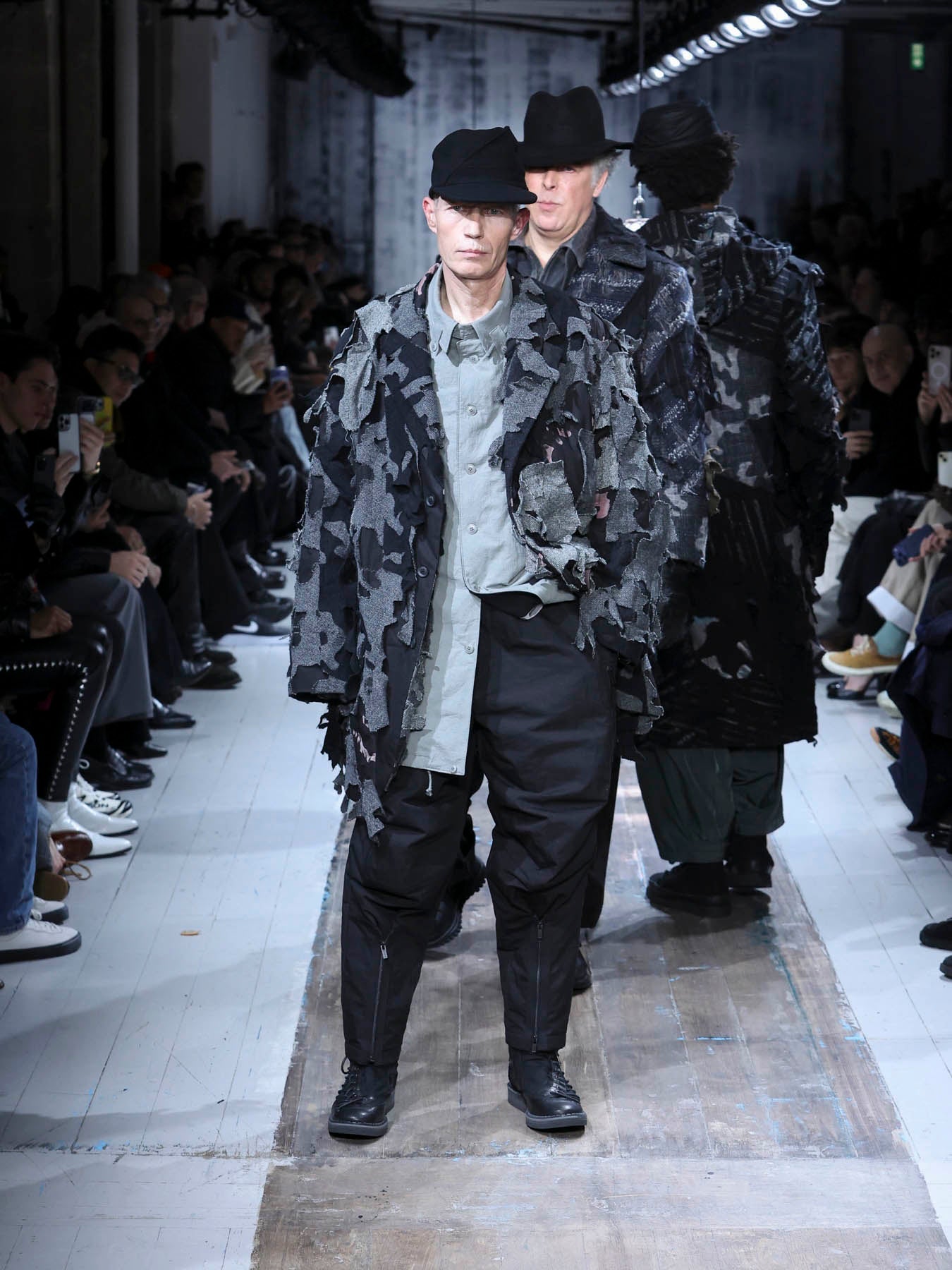 C CANVAS HORSE SIDE LACE-UP BOOTS – THE SHOP YOHJI YAMAMOTO