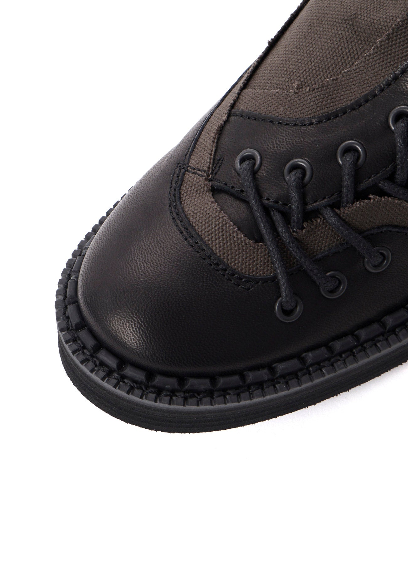 C CANVAS HORSE SIDE LACE-UP BOOTS – THE SHOP YOHJI YAMAMOTO