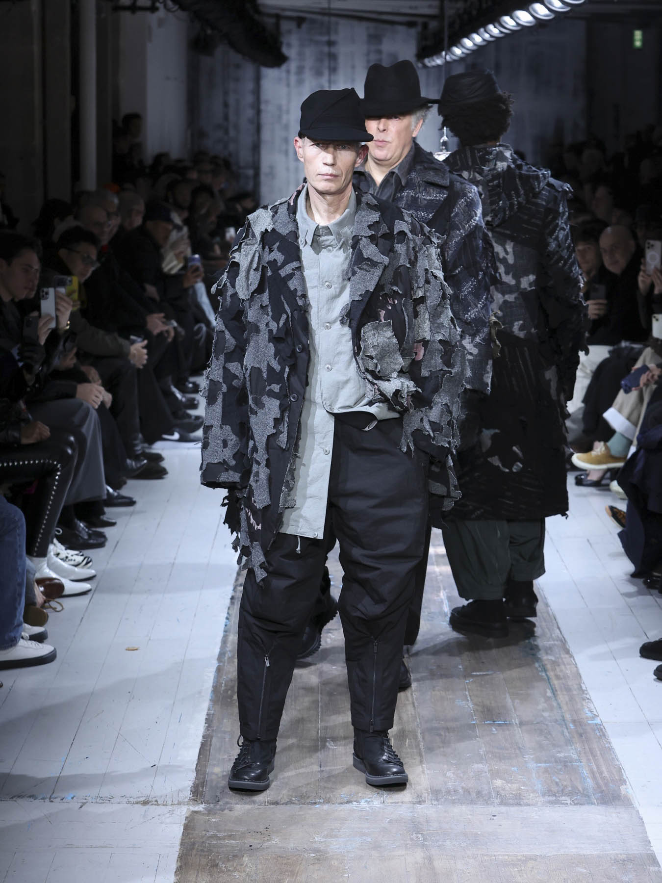 C CANVAS HORSE SIDE LACE-UP BOOTS – THE SHOP YOHJI YAMAMOTO