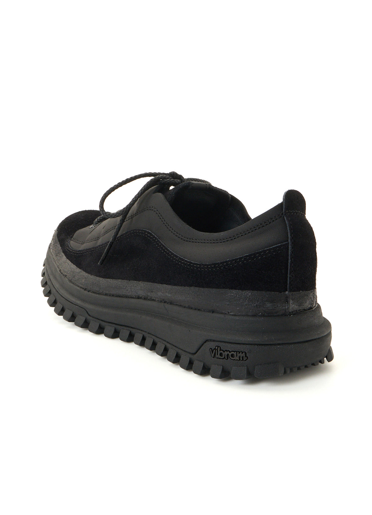 VELOUR MAT SMOOTH GHILLIE SHOES