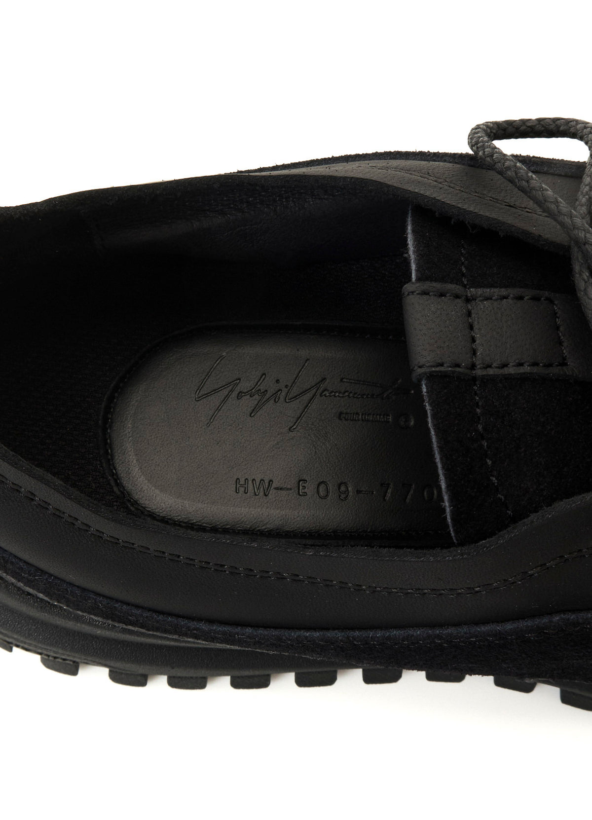 VELOUR MAT SMOOTH GHILLIE SHOES