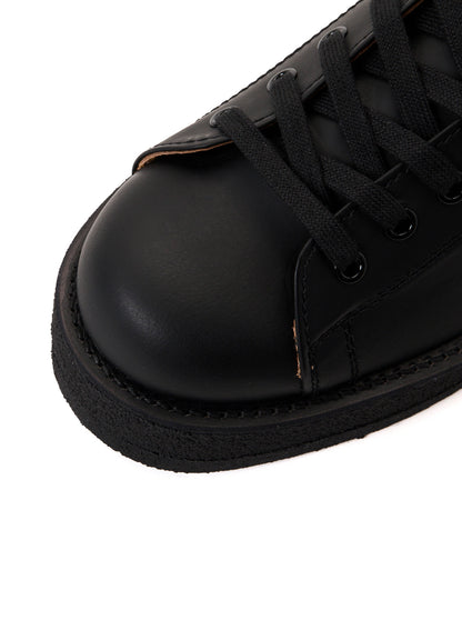 MAT GLASS LEATHER DEMI BOOTS