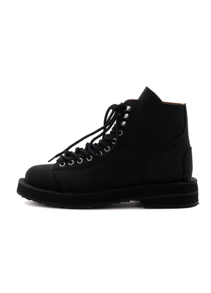 MAT SMOOTH LEATHER ZIP BIKER BOOTS
