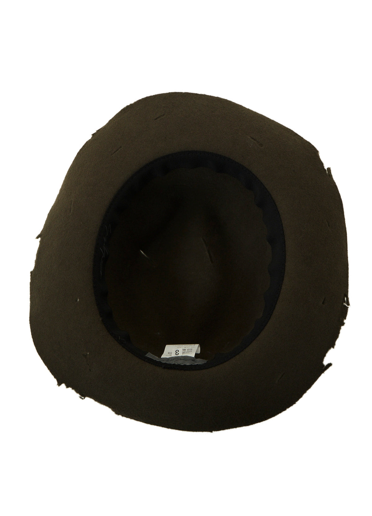 WOOL BODY CUT OUT HAT