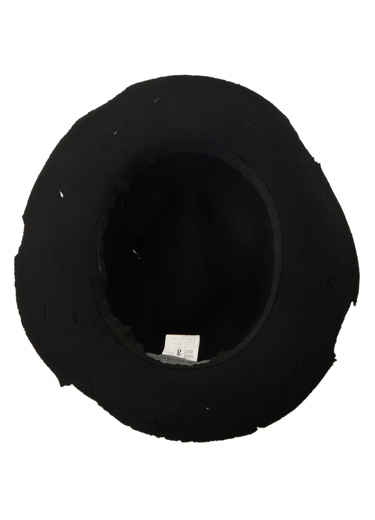 WOOL BODY CUT OUT HAT