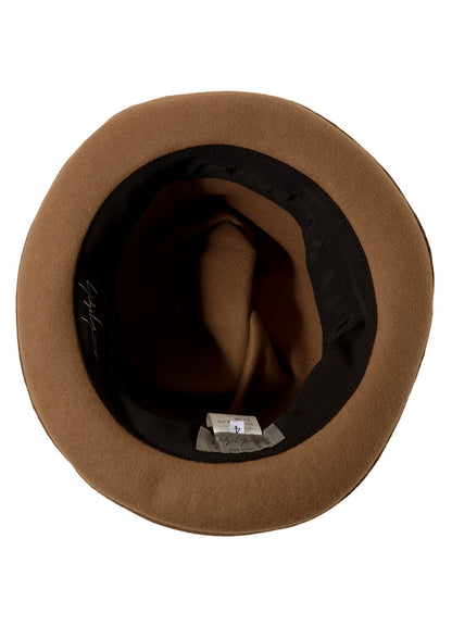 WOOL HAT BODY B ROLLED CROWN