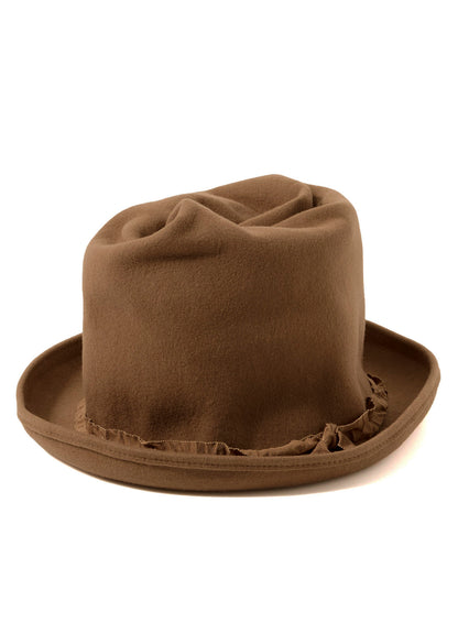 WOOL HAT BODY B ROLLED CROWN