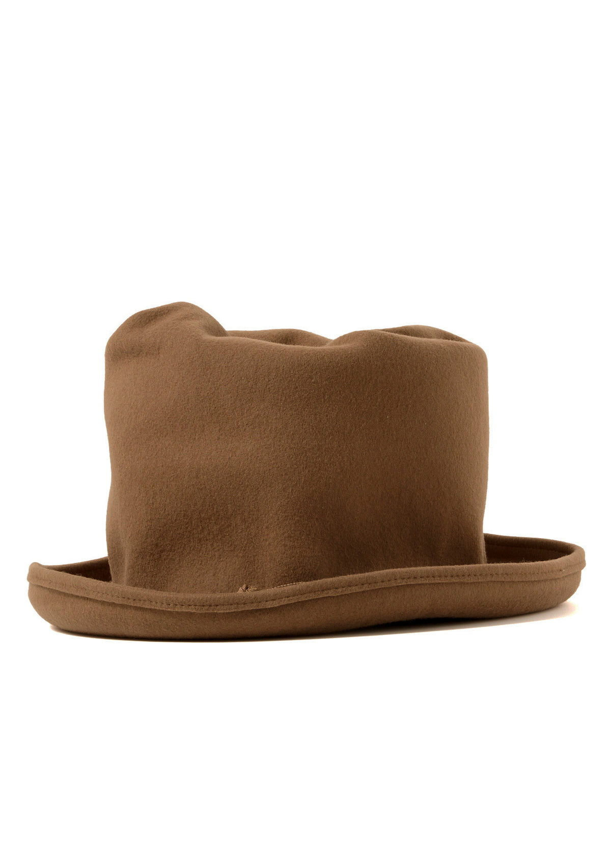 WOOL HAT BODY B ROLLED CROWN