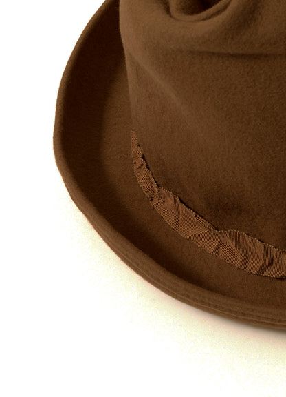 WOOL HAT BODY B ROLLED CROWN