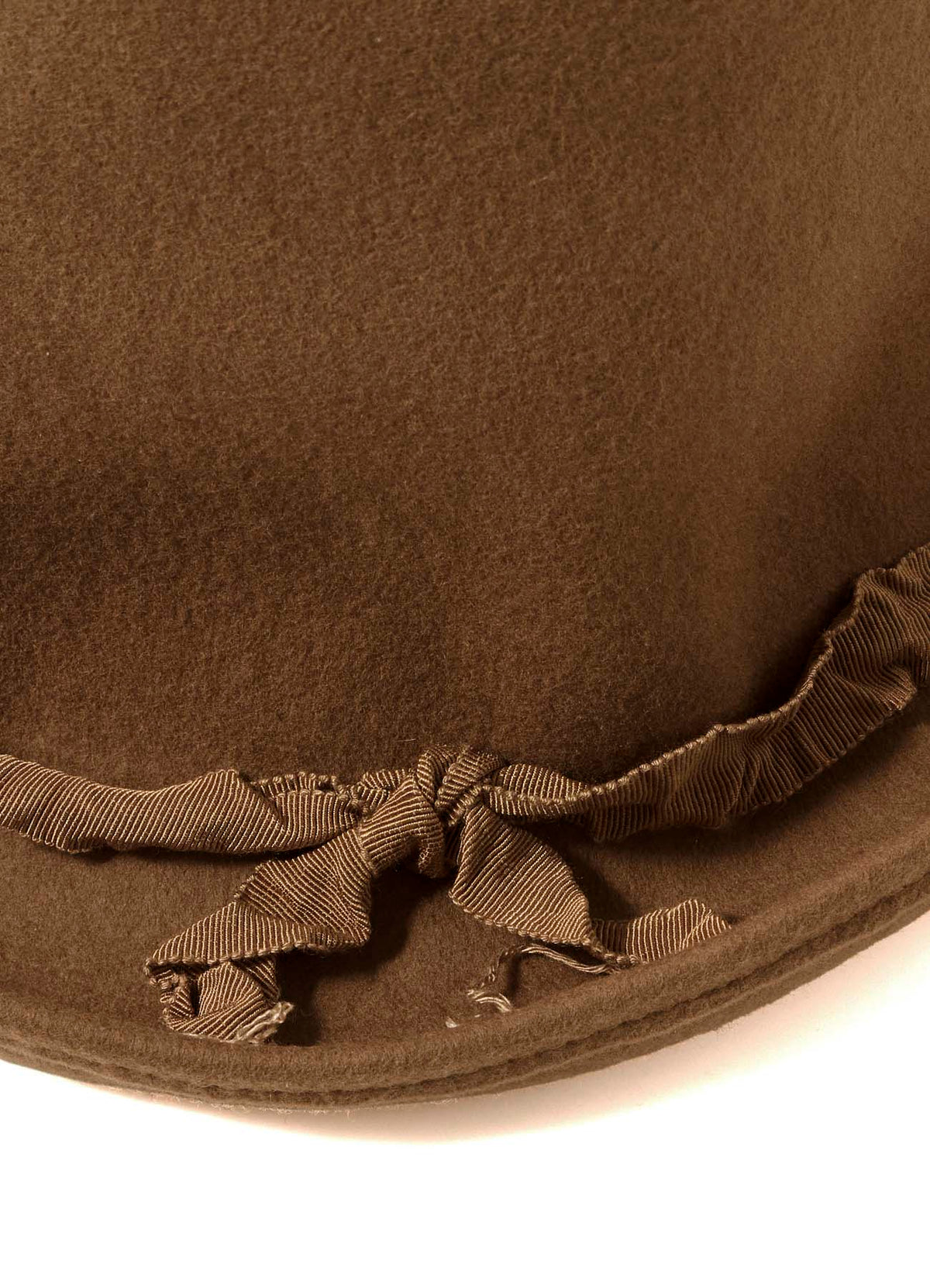 WOOL HAT BODY B ROLLED CROWN