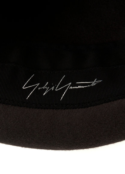 WOOL HAT BODY B ROLLED CROWN
