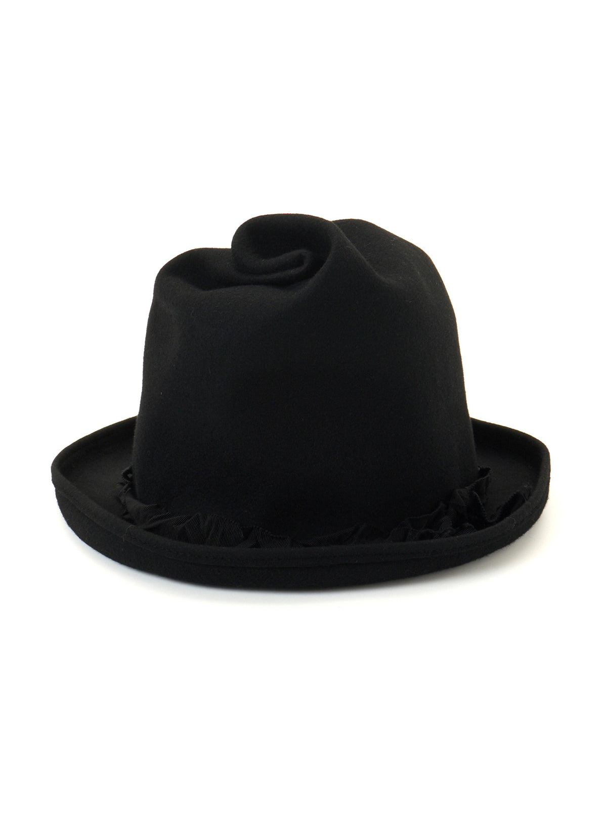 WOOL HAT BODY B ROLLED CROWN