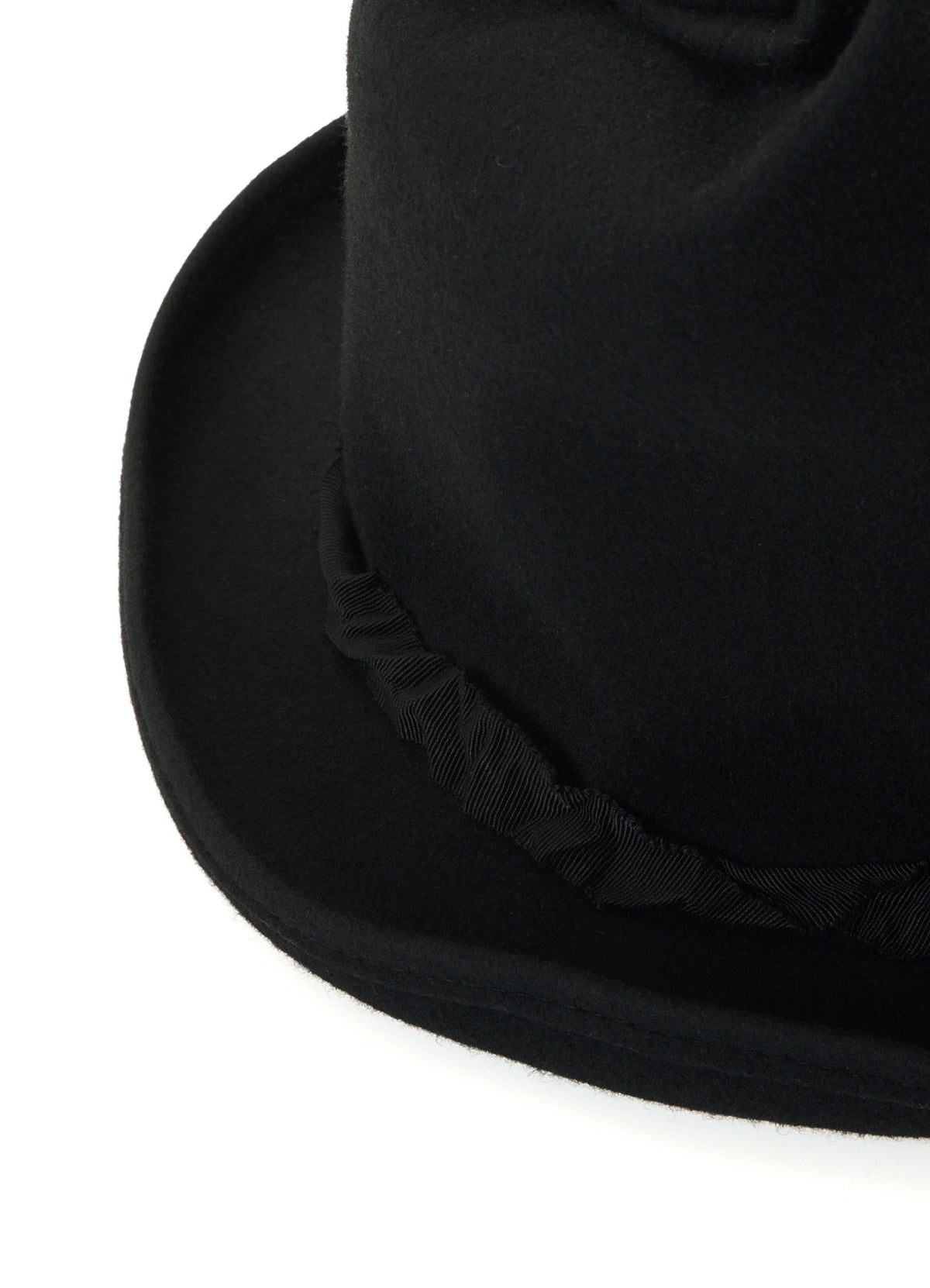 WOOL HAT BODY B ROLLED CROWN