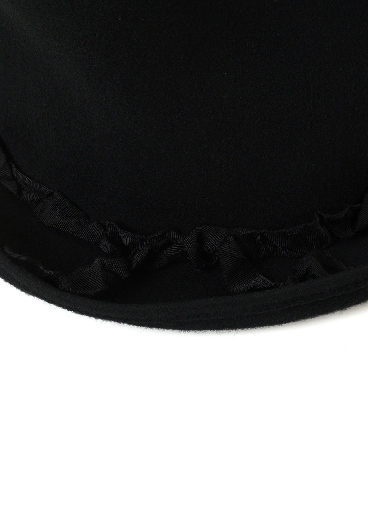 WOOL HAT BODY B ROLLED CROWN
