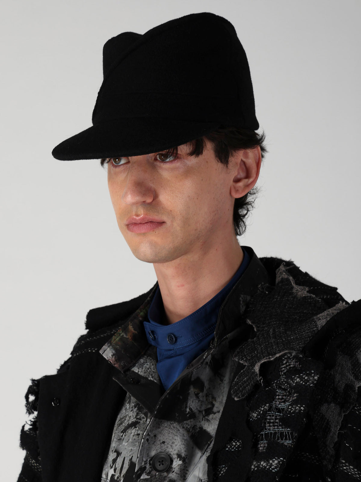 WOOL MOSSER MILITARY CAP