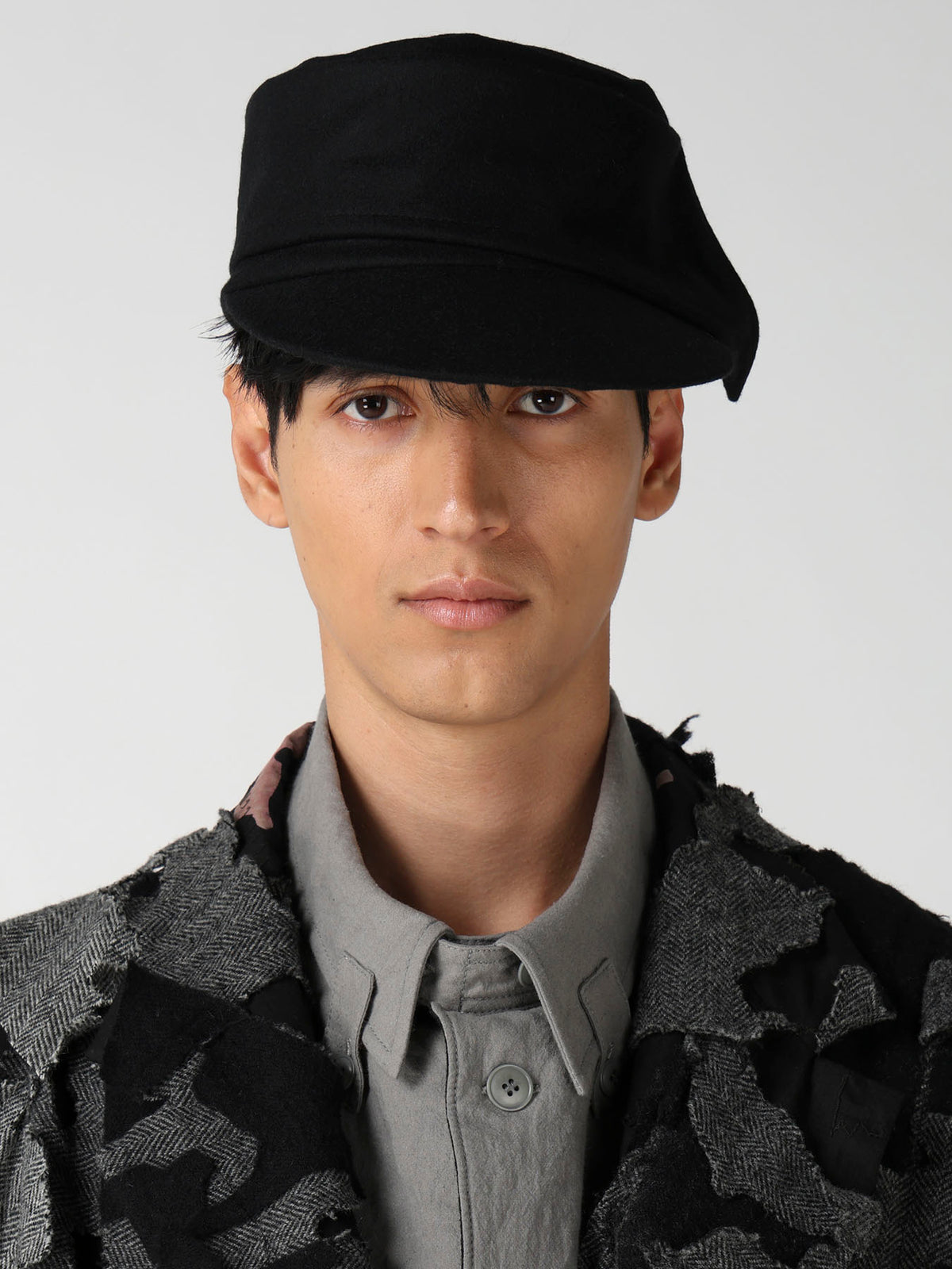 WOOL FLANNEL WORK CAP