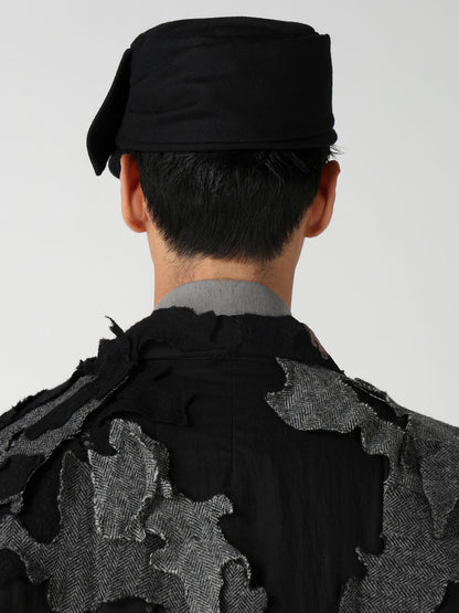 WOOL FLANNEL WORK CAP