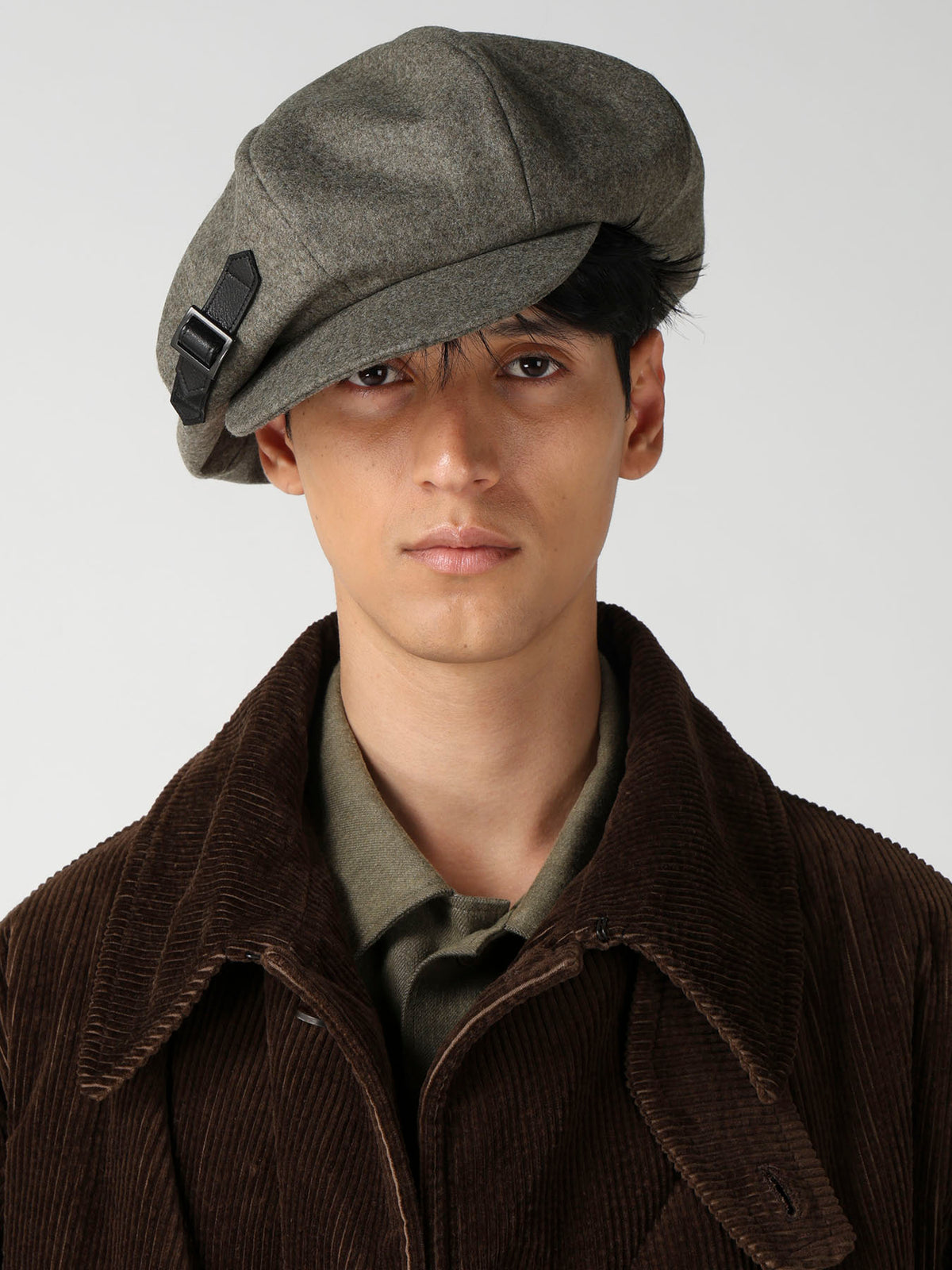 1/16 WOOL FLANNEL 8 PANEL CASQUETTE A