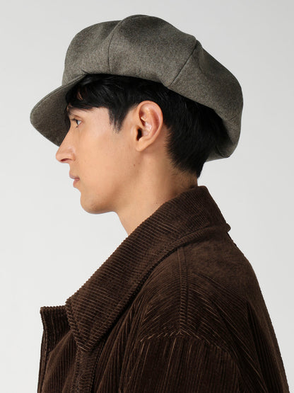 1/16 WOOL FLANNEL 8 PANEL CASQUETTE A