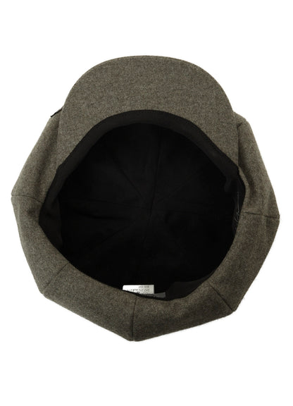 1/16 WOOL FLANNEL 8 PANEL CASQUETTE A