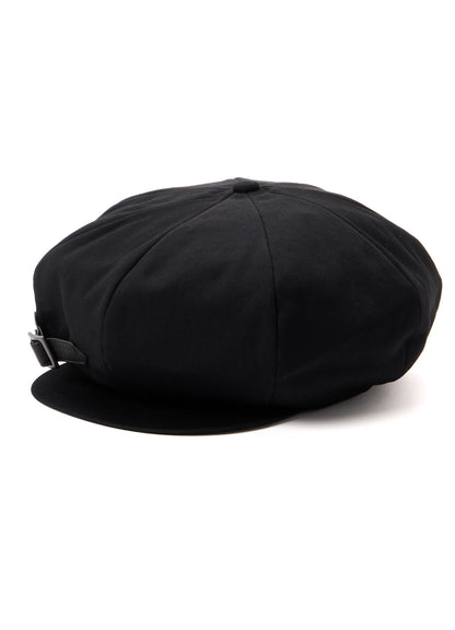 WOOL GABARDINE 8 PANEL CASQUETTE