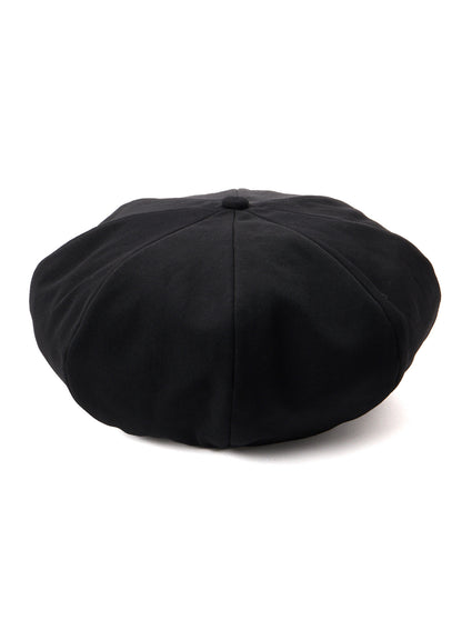 WOOL GABARDINE 8 PANEL CASQUETTE