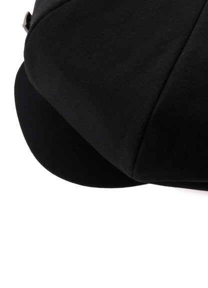 WOOL GABARDINE 8 PANEL CASQUETTE