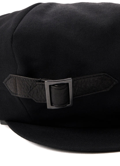 WOOL GABARDINE 8 PANEL CASQUETTE
