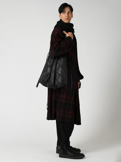 GARMENT LEATHER LETHER DRAWSTRING SACK