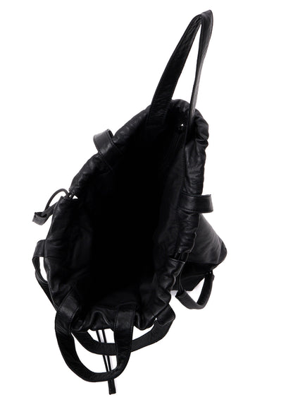 GARMENT LEATHER LETHER DRAWSTRING SACK