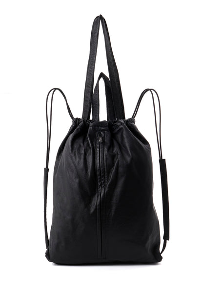 GARMENT LEATHER LETHER DRAWSTRING SACK