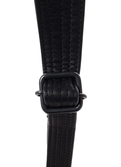 SHRINKED HORSE LEATHER MILITARY SHOULDER POUCH