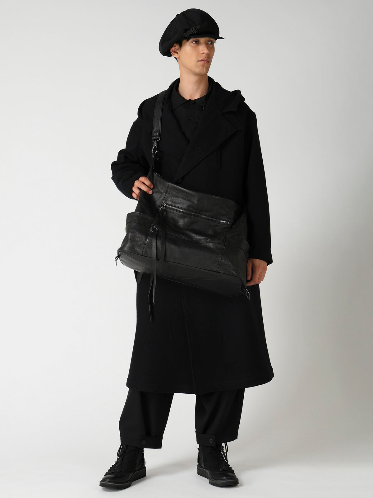 MIMOSA LEATHER  FREE BELT SHOULDER BAG