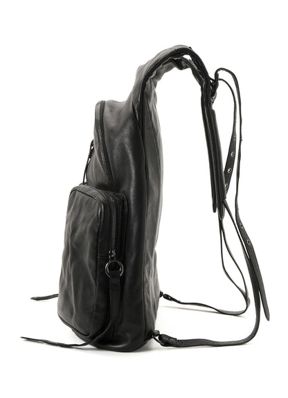 MIMOSA LEATHER  FRONT POCKET BACKPACK