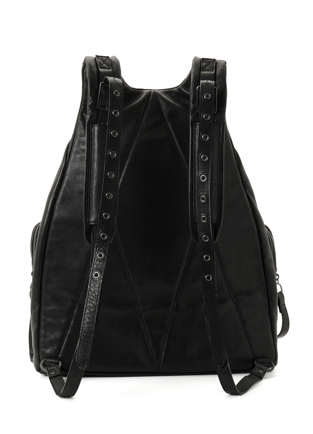 MIMOSA LEATHER  FRONT POCKET BACKPACK