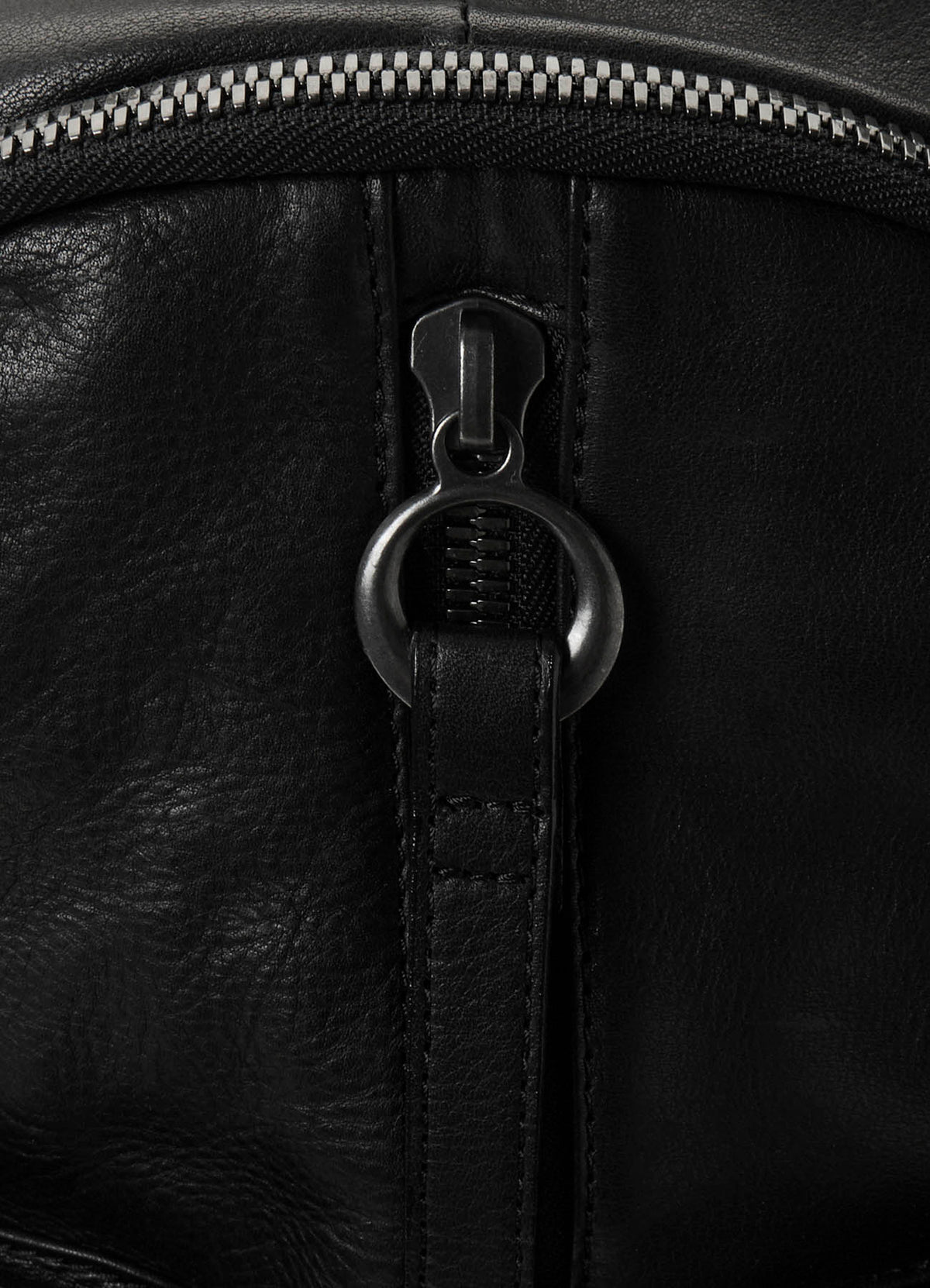MIMOSA LEATHER  FRONT POCKET BACKPACK