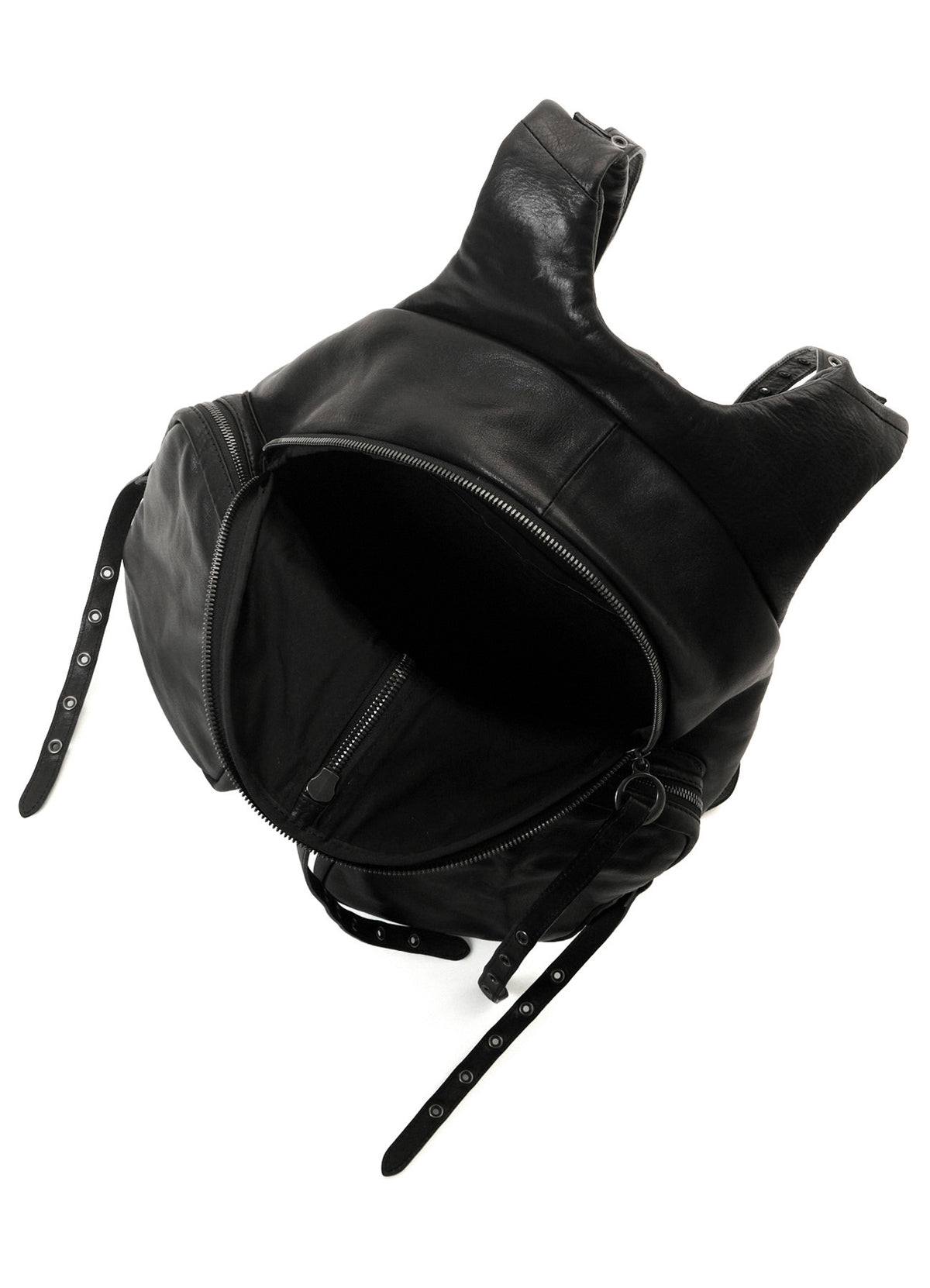 MIMOSA LEATHER  FRONT POCKET BACKPACK