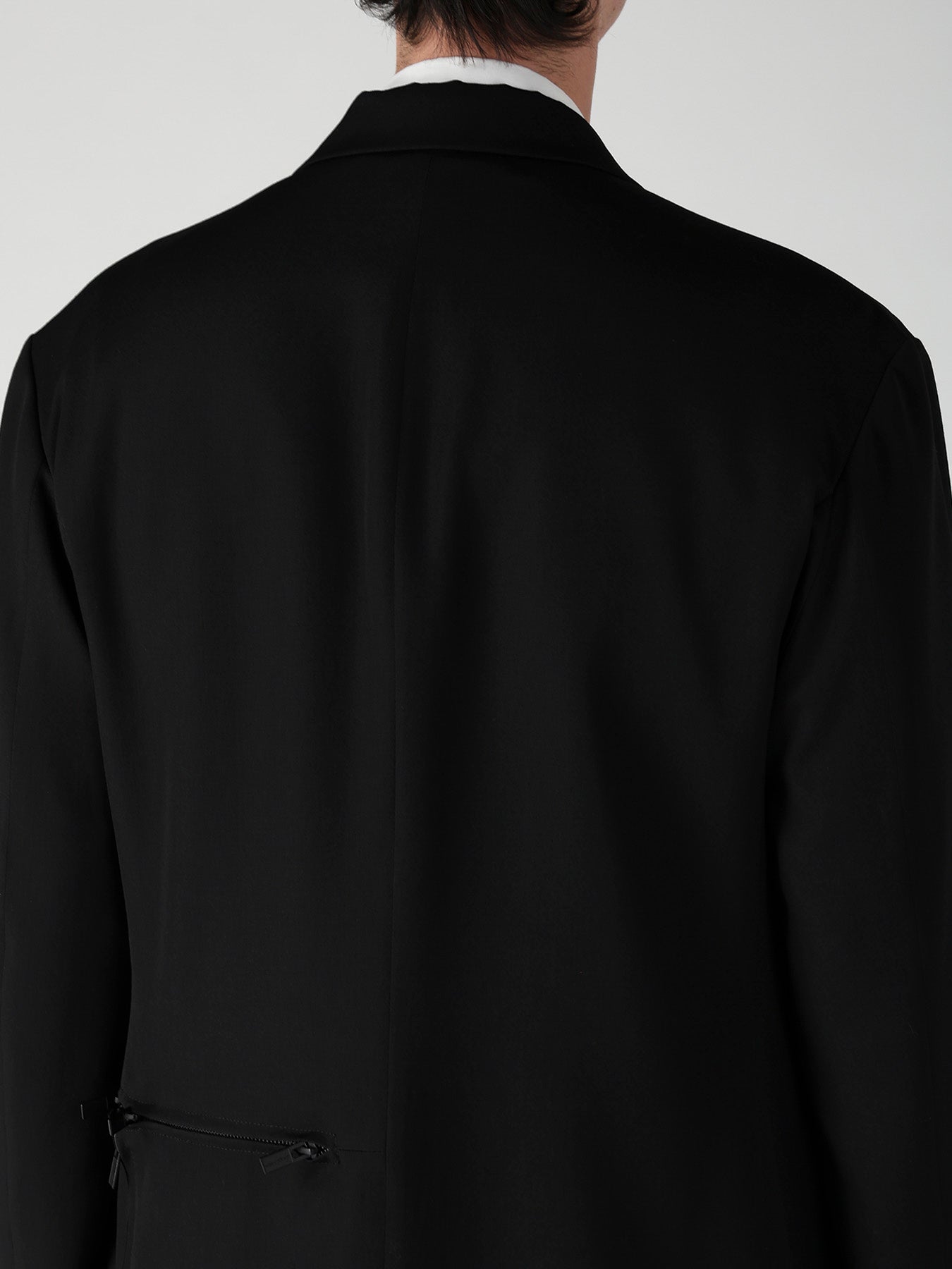 WOOL GABARDINE NOTCH WOOL GABARDINE JACKET